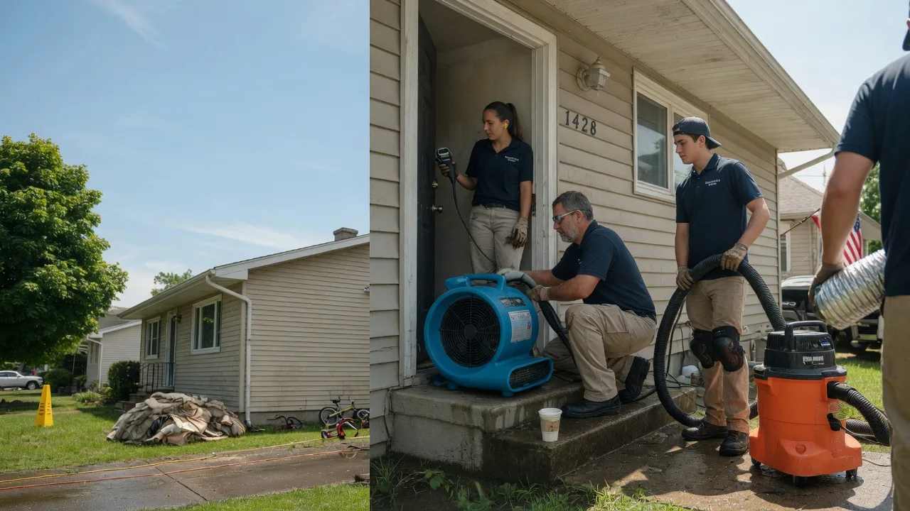 Water Damage Restoration in Secor, IL near me